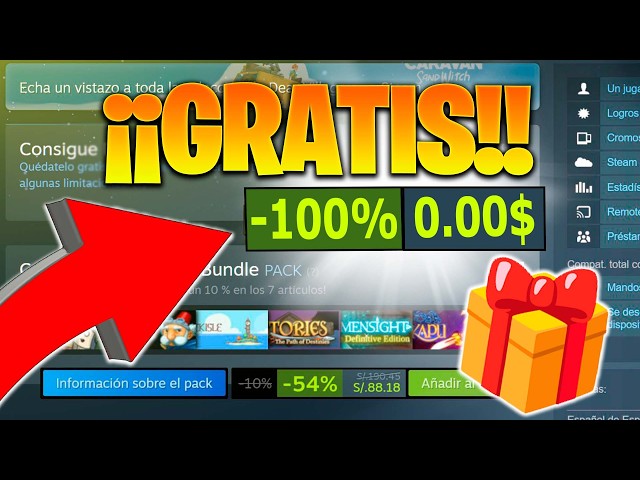 HURRY! 100% FREE GAME on STEAM & 6 MORE FREE GAMES 🎁