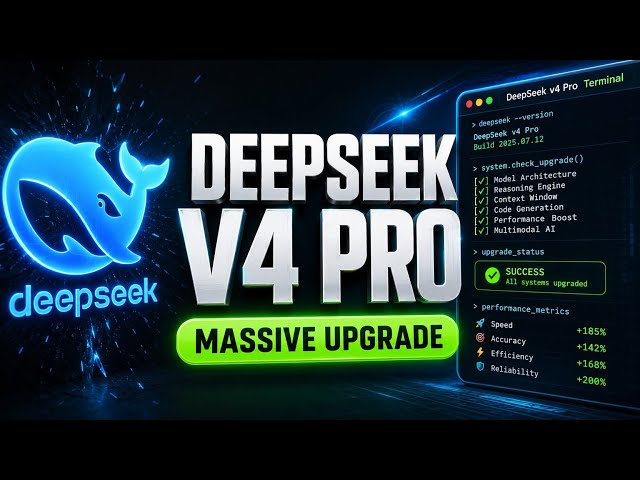 DeepSeek V4 Pro Local Test: The Massive New AI Agent Upgrade Is Here! 