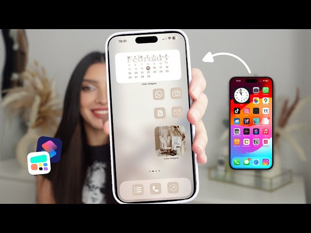 How to CUSTOMIZE and ORGANIZE your iPhone 🧸 | Minimalist and functional