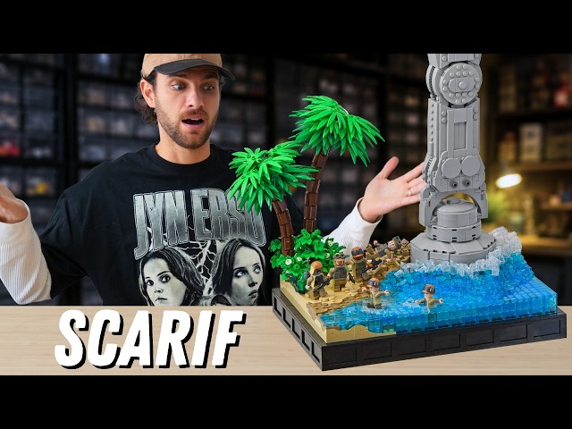 I Build a Custom LEGO Star Wars Scarif MOC