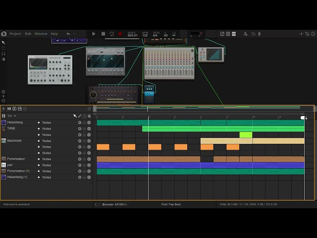Audiotool | First Steps | Interface Overview
