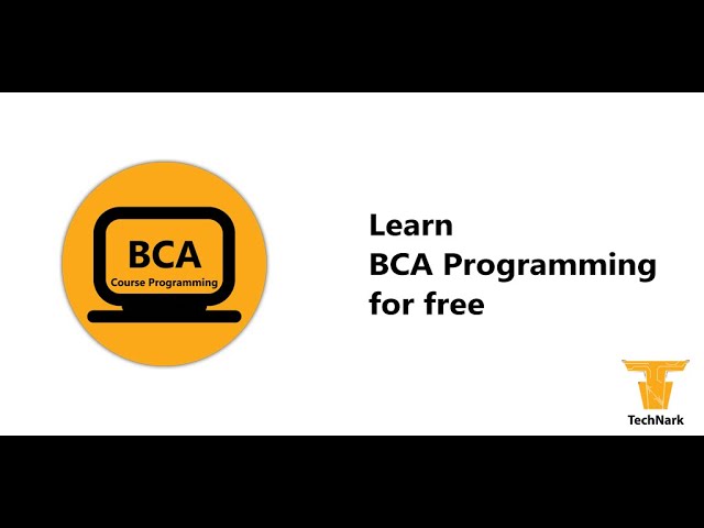 App for BCA students