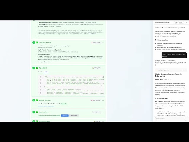 Retail AI Location Strategy with Google ADK with Code Execution