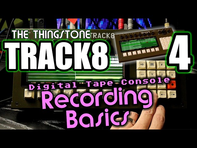 Audio Edit And Automation - Recording Basics Pt. 4 // Console Tape Recording With Thingstone Track8