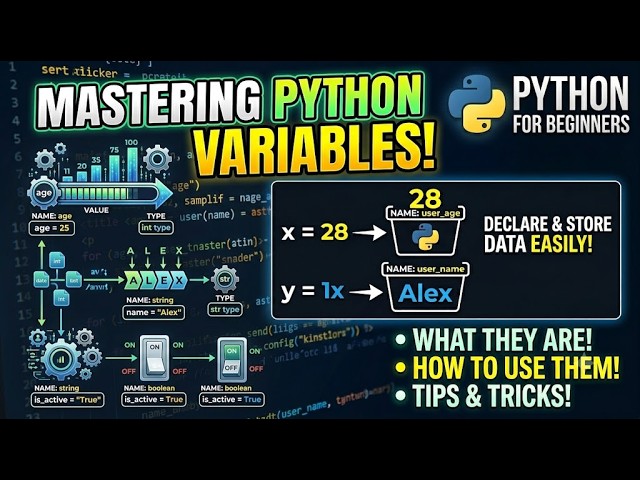 Python Variables Explained for Complete Beginners