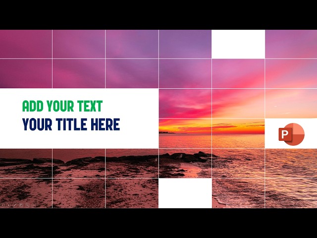 How to Create Professional Slide Designs in PowerPoint | Easy Presentation Design Tutorial