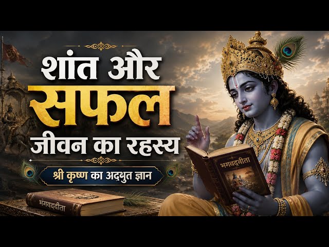 सफल और खुशहाल जीवन जीने का असली तरीका | Bhagavad Gita Motivation