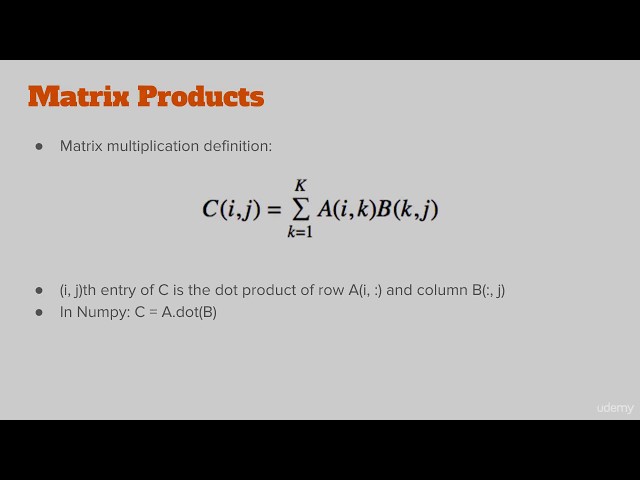 8. More About Matrices in Python Using Numpy