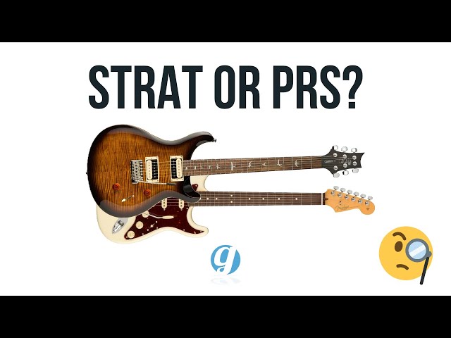 PRS SE Custom 24 VS Fender American Strat TONE Compare (NO Talking) #electricguitars #prsguitars