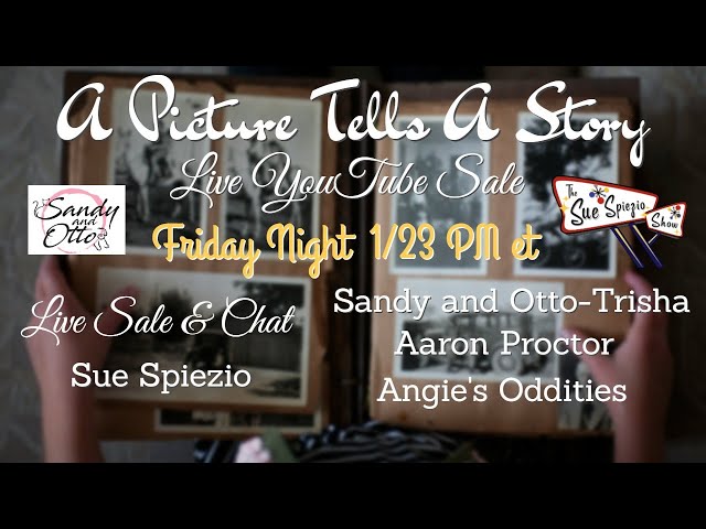 A Picture Tells A Story | Shop Rare Finds at Unbelievable Prices| Live Sale| Jan 23 @7pm et (4pm pt)