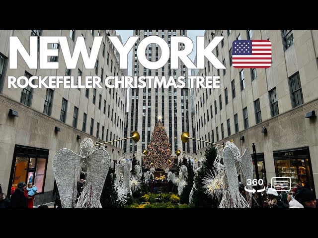 Rockefeller Christmas Tree: Walk Around the World’s Most Famous Tree!