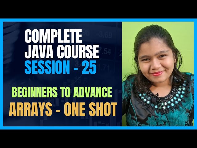 #24 | Arrays in Java Tutorial for Beginners | Java Arrays Explained with Examples