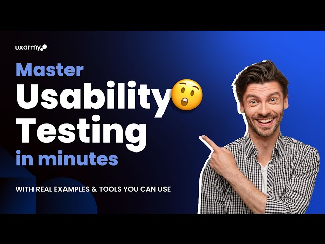 What is Usability Testing? Test Types, Examples & Tools | UXArmy