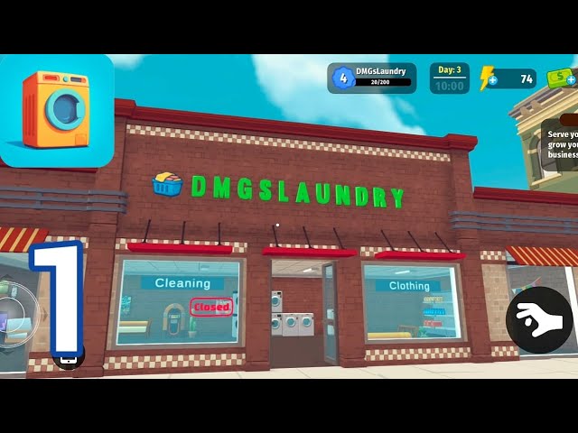 Laundry Simulator | Gameplay Walkthrough Part 1 - Tutorial