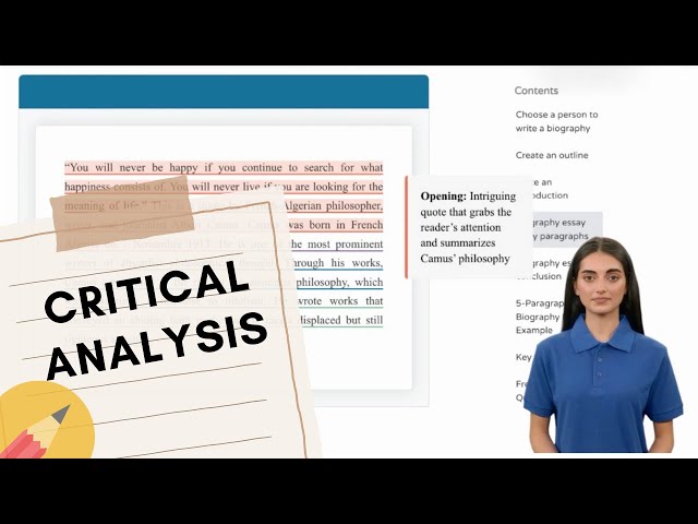 How to Write a Critical Analysis Essay  (Examples & Steps)