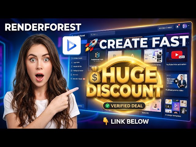 Renderforest Tutorial: Create Videos, Logos & Websites Faster (+ Huge Discount 💰)