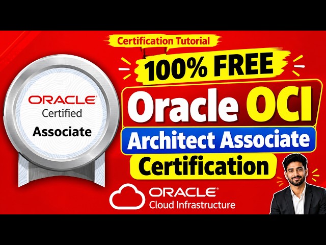100% FREE Oracle OCI Architect Associate Certification(1Z0-1072-26)| FREE Training #ocicertification