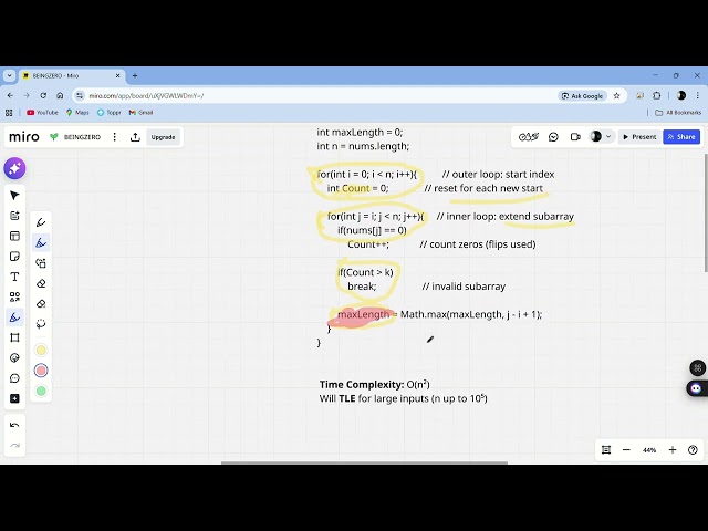 Max Consecutive Ones III | Sliding Window Explained | DSA Interview Problem