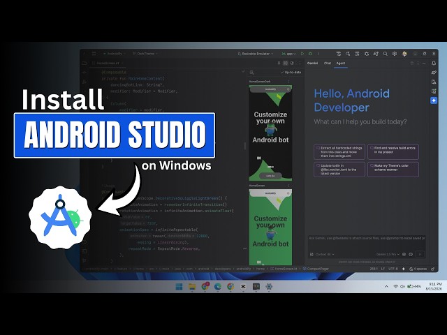 Install Android Studio on Windows | Complete Guide