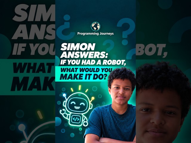 If You Had a Robot, What Would You Make It Do? 🤖 | Simon Answers