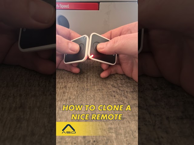 Quick Guide, How To Clone Nice Remotes