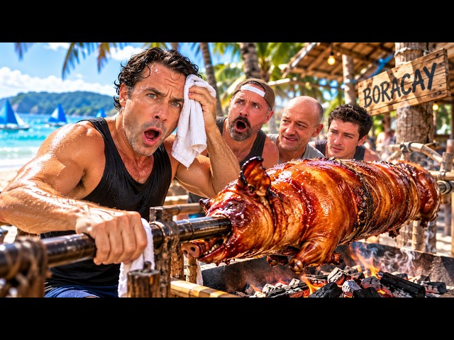 AMERICANS Learned How to Make Filipino LECHON!