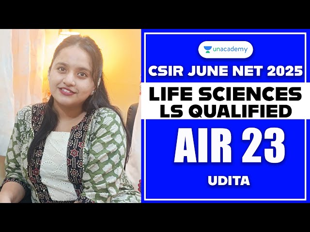 CSIR NET June 2025 Rankers Interview | CSIR NET Life Sciences Toppers Interview | AIR 48 LS