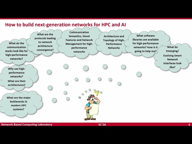 SC'26 Tutorial Promo Video: "High Performance and Smart Networking Technologies for HPC and AI"