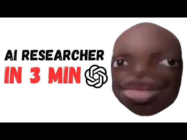 How To Be AI Researcher, In 3 Mins