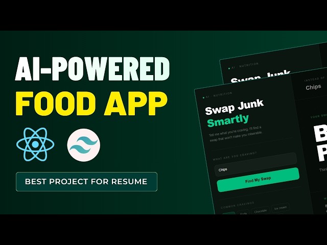 This AI Powered App Finds Healthy Alternatives to Junk Food