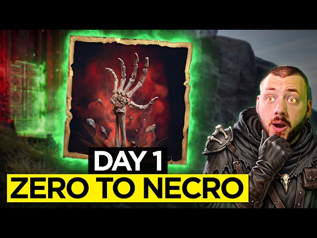 Enshrouded 1.0 Zero to Necromancer Day 1: Building a Skeleton Army!