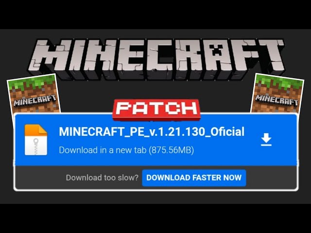 Minecraft 1.21.130.3 Patched Apk Mediafire | Minecraft 1.21.130 Download Review ! Update Review