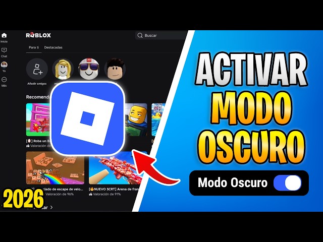 🚀 How to ACTIVATE DARK MODE in ROBLOX (2026)
