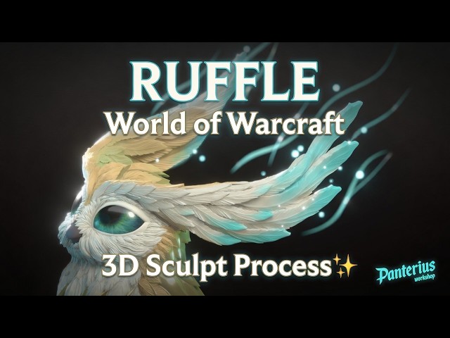 Making Ruffle from WoW in 3D | Full Process