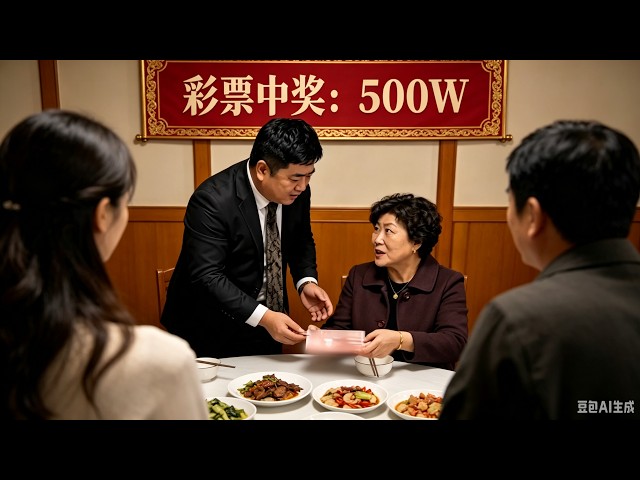 彩票中獎 500W‑兩個親生兒子馬上來獻殷勤
