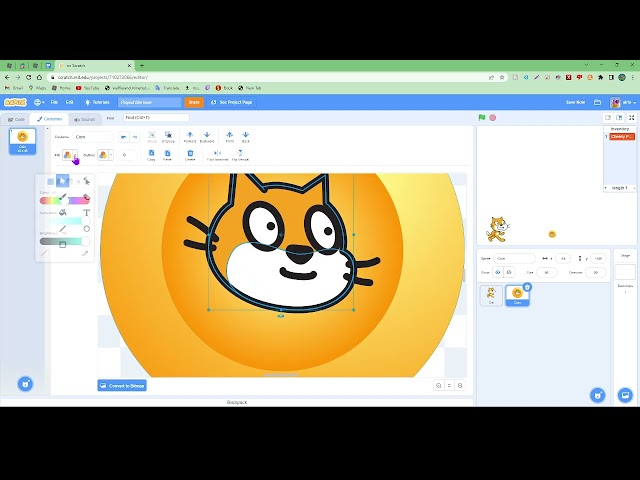 How to make a inventory in scratch