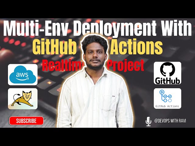 Deploy Web App to DEV → TEST → PRE-PROD → PROD using GitHub Actions | CI/CD with Tomcat 🔥