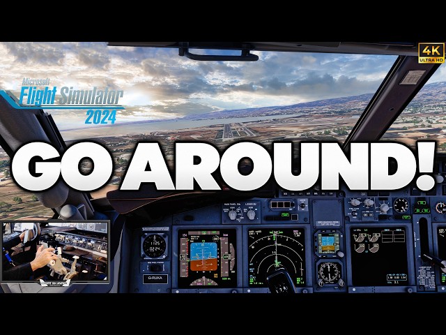 Flight Simulator 2024 | UNSTABLE APPROACH! Thessaloniki 🇬🇷 | RTX 5080 | PMDG 737-800 | 4K