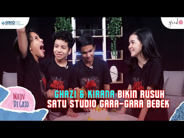 GHAZI & KIRANA Cause a Stir by Playing Catch a Duck on the Grid #PernagakPerna