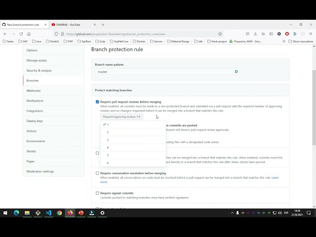 Estrategia de ramificación Github Flow