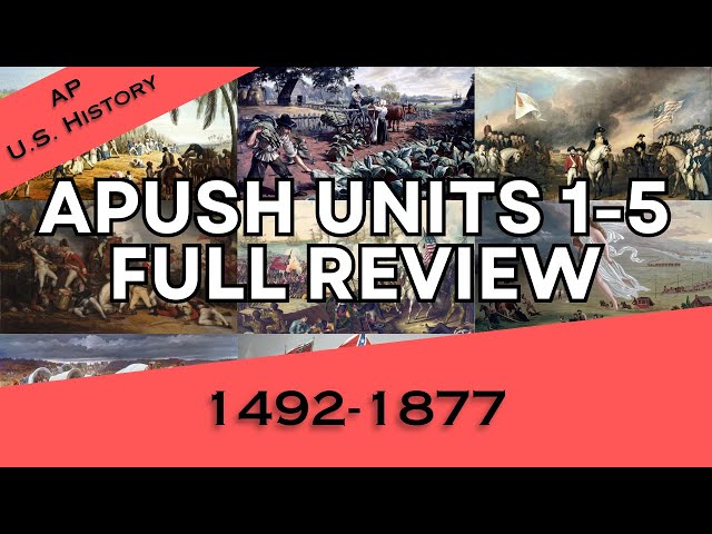 APUSH First Semester FULL REVIEW [1492-1877]