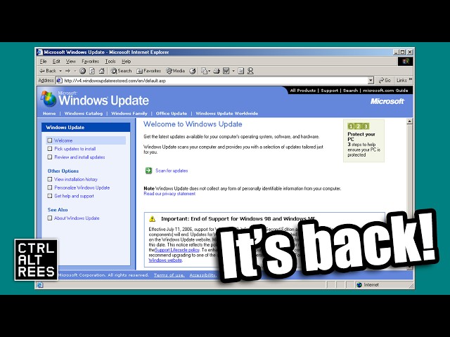 Updating Windows The Old Fashioned Way - In 2024