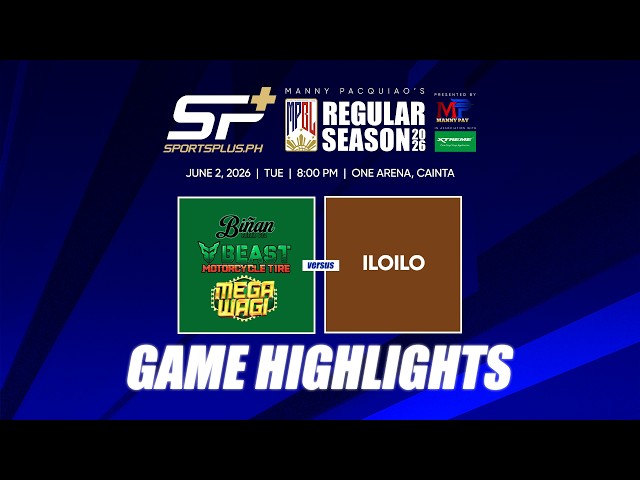 Iloilo United Royals vs. Biñan Tatak Gel Beast Motorcycle Mega Wagi - Game Highlights
