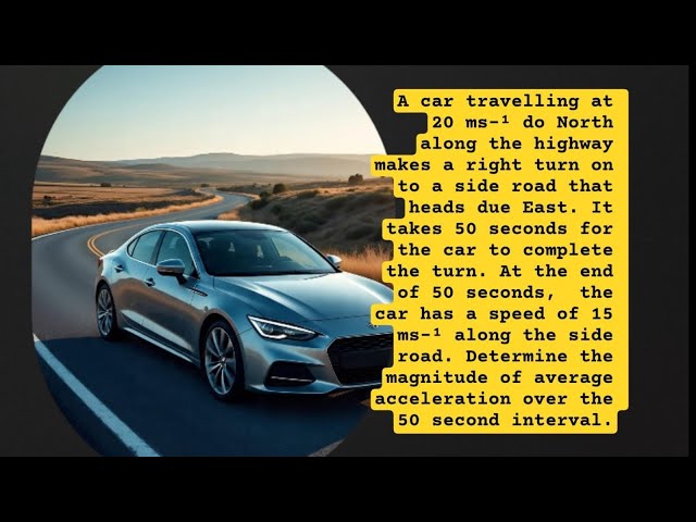 🏎️ Acceleration during 50 seconds of turn 🛞 ?