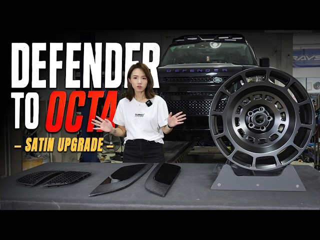 3 Must-Have Dry Carbon Fiber Upgrades for Every Land Rover Defender (OCTA Style!)