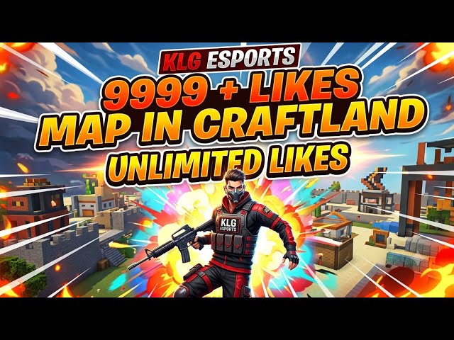 999999+ Likes Map Code 🔥Free Fire Max 😱 Unlimited Likes Craftland Map #unlimitedlikes #craftlandmap 