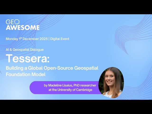 Tessera: Building a Global Open-Source Geospatial Foundation Model
