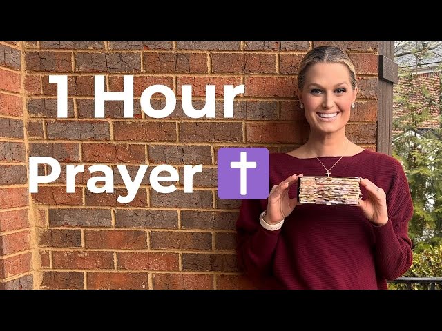 Pray Through Scripture With Me for 1 Hour | Real-Time Guided Prayer Bible Session