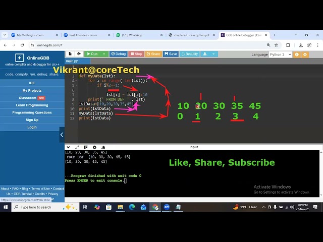 Python List Referencing