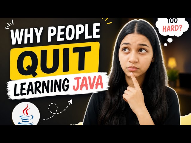 Why people quit learning java in 2026 ?